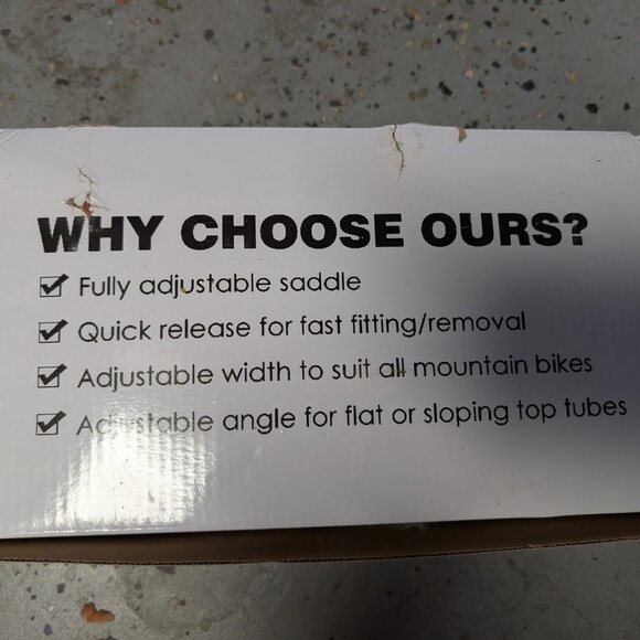 Saddle Seat Kids Seat on Adult Bike - Picture 5 of 7